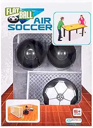 Flat Ball Air Soccer de Mesa com 2 Grades de Gol e 2 Rebatedores Alimentação por 2 Pilhas AAA Indicado para +6 Anos Multikids - BR373