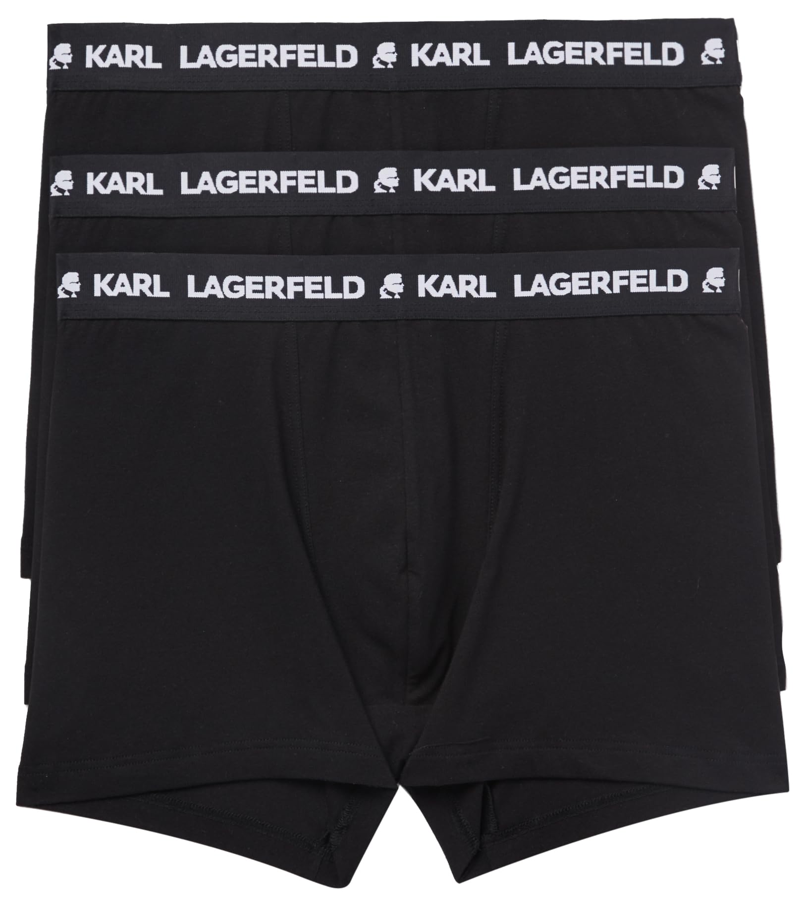 Karl Lagerfeld Logo Trunk Set (3 Pack) Trunks Uomo (Pacco da 3)