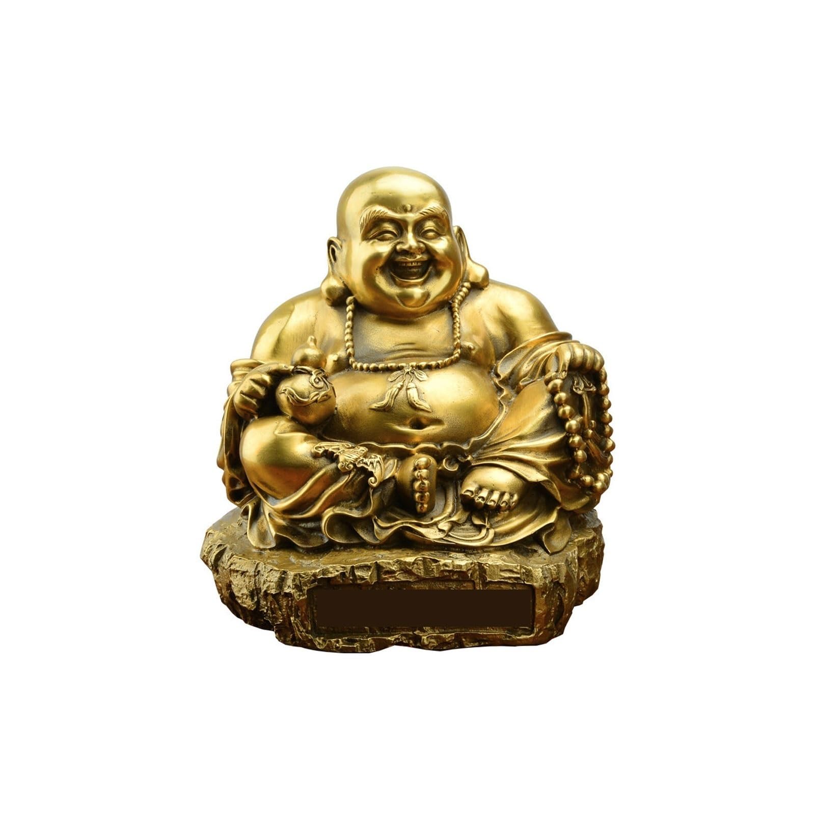 Posąg Buddy do wnętrz Feng Shui Bodhisattwa Statua Szczęśliwy uśmiechnięty posąg Buddy Rzeźba Statua Wystrój Domu Gratulacje Prezent Medytująca Statua Buddy Rzeźba