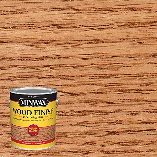 Image of Minwax 710860000 Wood Finish Transparent VOC, 1 Gallon, Sedona Red