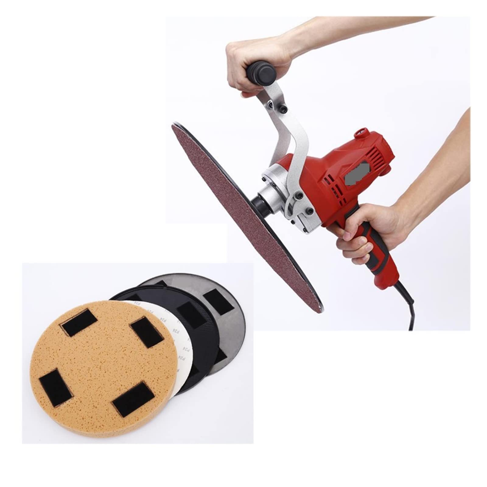 Zestaw do Montażu Granitu Elektryczna betonowa epoksydowa zaprawa cementowa kielnia do wygładzania ścian szlifierka 390MM 0-200RPM Y