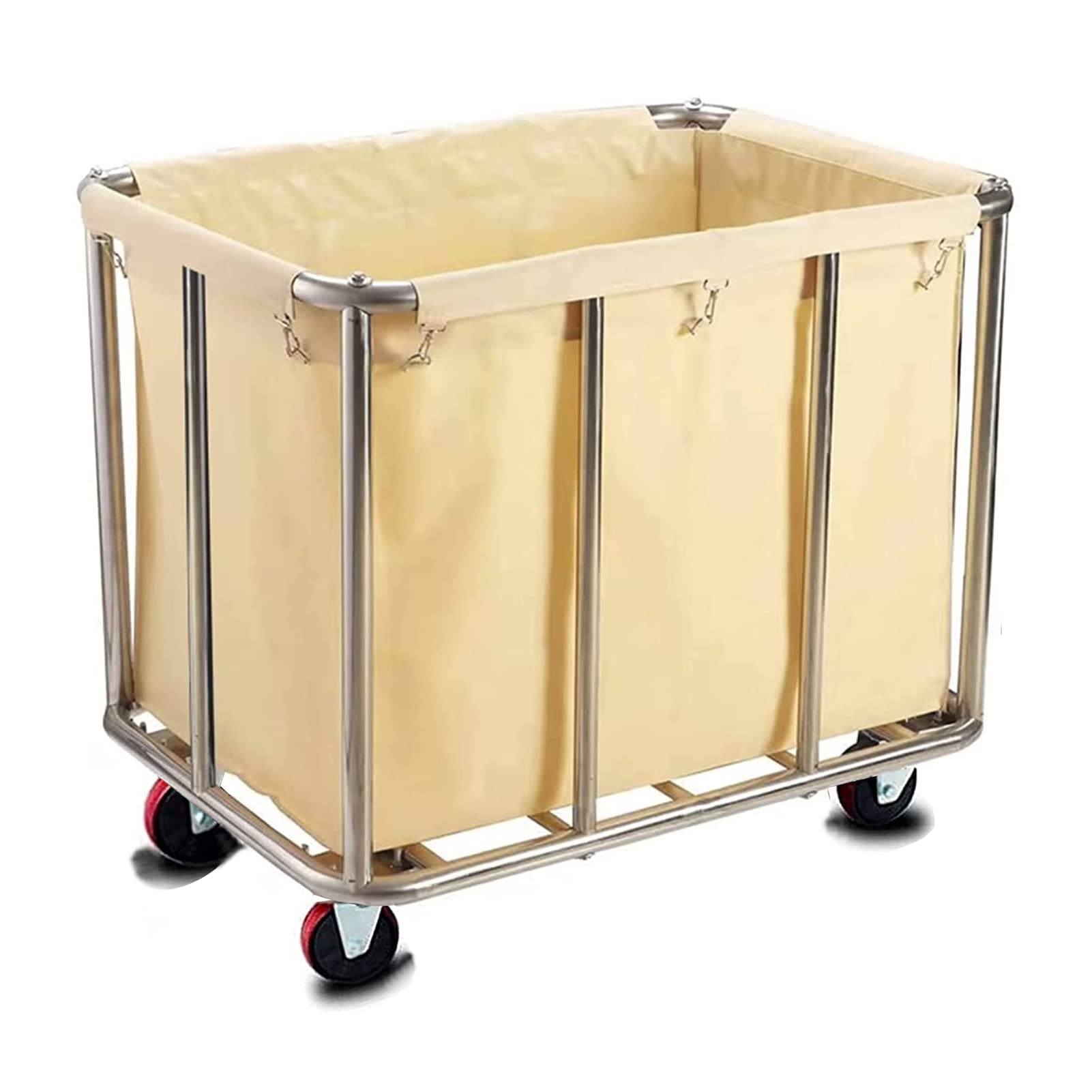 Buy Commercial Laundry Cart On Wheels Heavy Duty Laundry Cart Laundry Hamper With Wheels, Linens