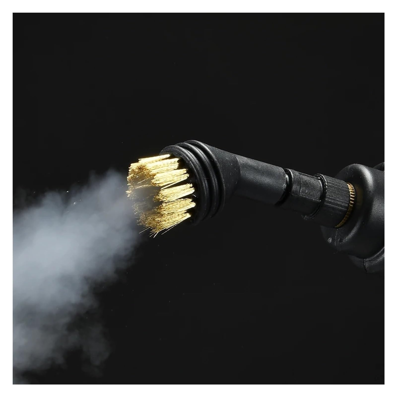 Limpiador A Vapor De 8mm, Cepillo De Cerdas De Nailon Grande, Accesorio for Cabezal De Fregona | Las piezas del limpiador a vapor incluyen cepillo de cobre, funda de toalla y juego de raspador de vidrio.