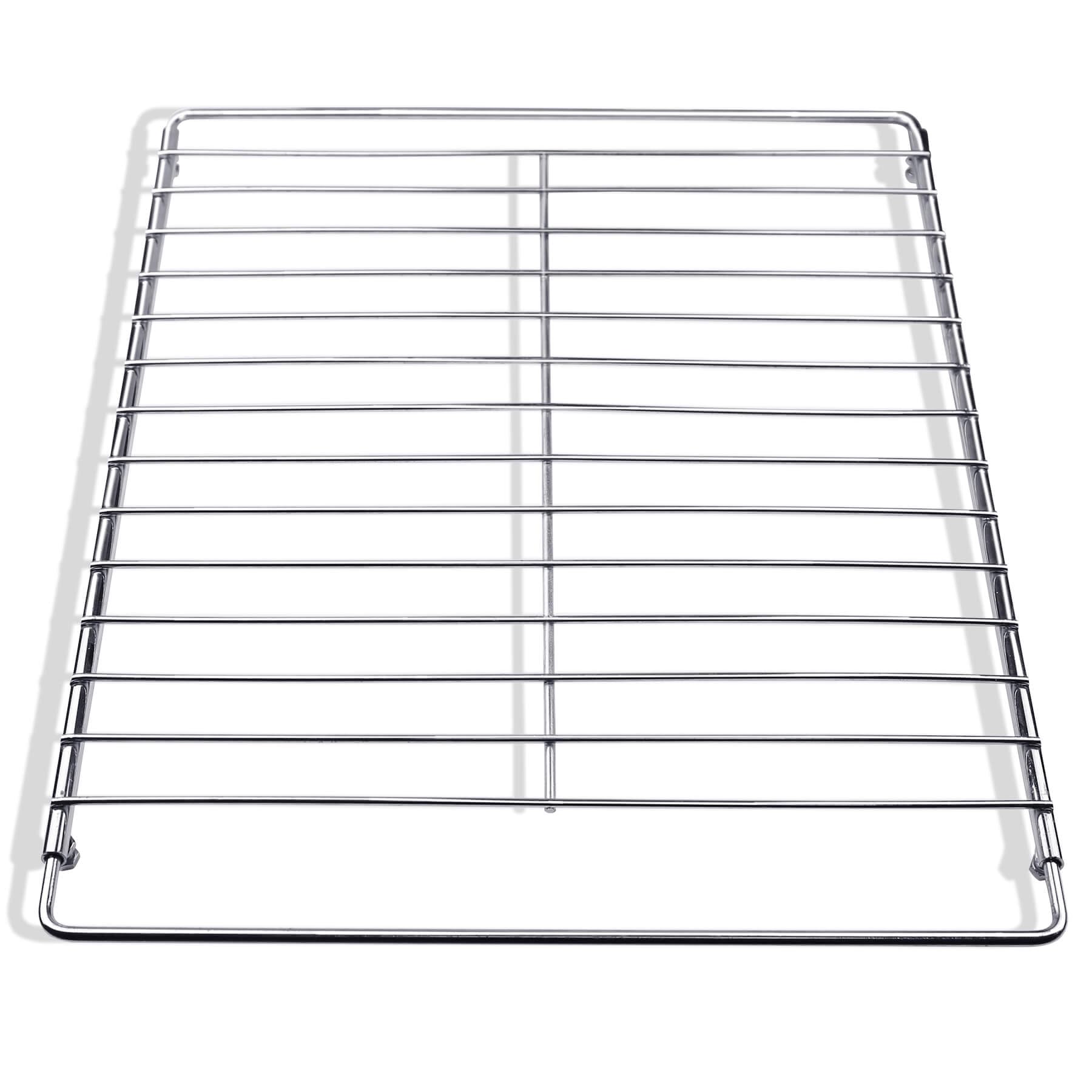 Aiwaiufu Adjustable Extendable Oven Rack, Universal Chrome Plated Wire Shelf, Adjusts from 14.5" to 25.5" Wide, Compatible with GE, Whirlpool, Frigidaire, Kenmore, Samsung, LG, Ovens, 1 Pack