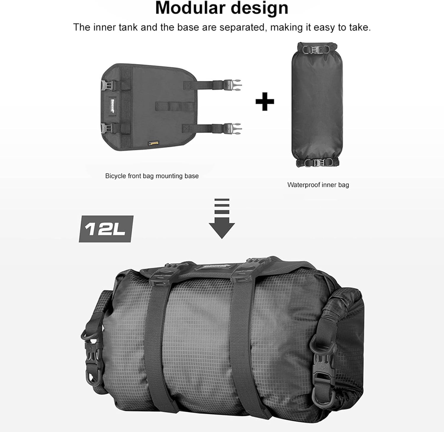 For Bicycle Handlebars, Accessories Cycling Organizers - Scooter Bag, For Cyclists Instructors Daily Scrolling Park Cafe Camping Ride Urban Leisure Ride