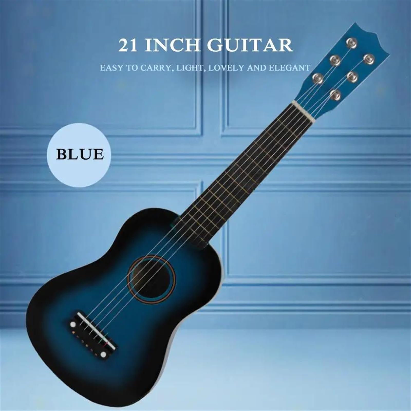 Ukulele Mini Chitarra Strumento A 6 Corde Studioso Amante Della Musica Accessorio Da Gioco