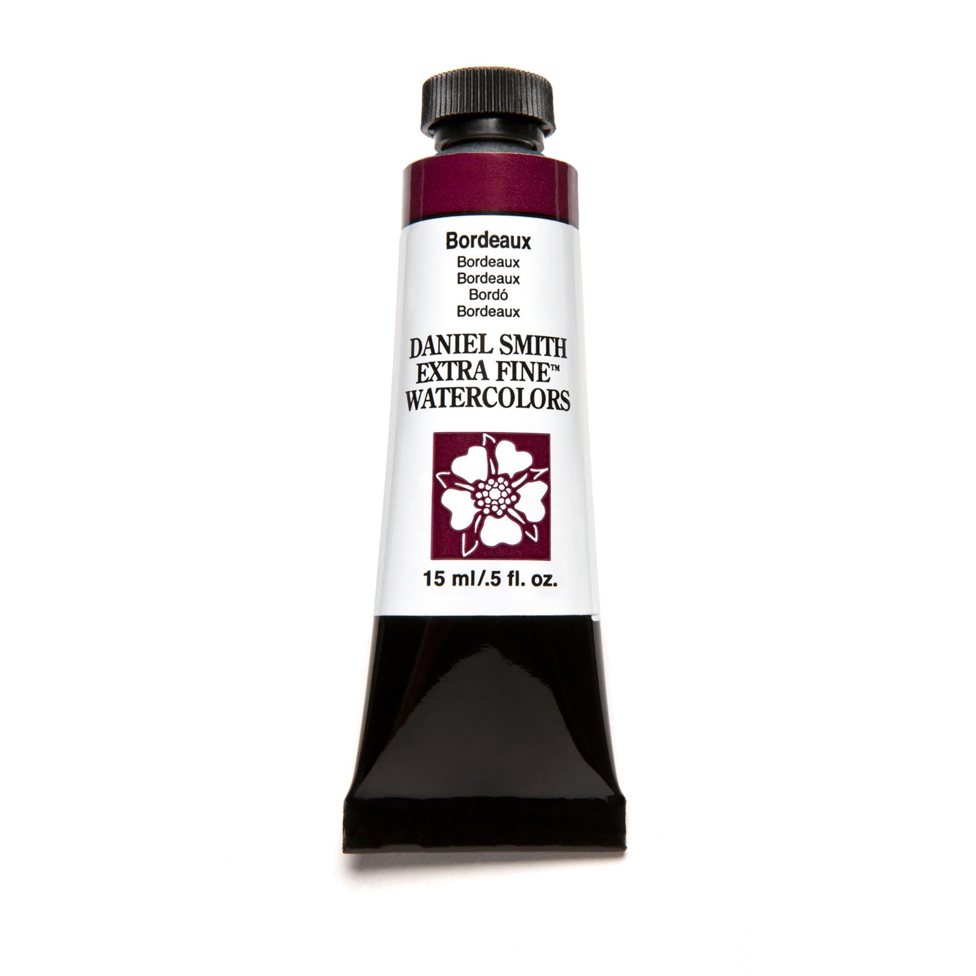 Daniel Smith Extra Fine Watercolor Paint, 15ml Tube, Bordeaux, 284600008, 0.5 Fl Oz (Pack of 1)