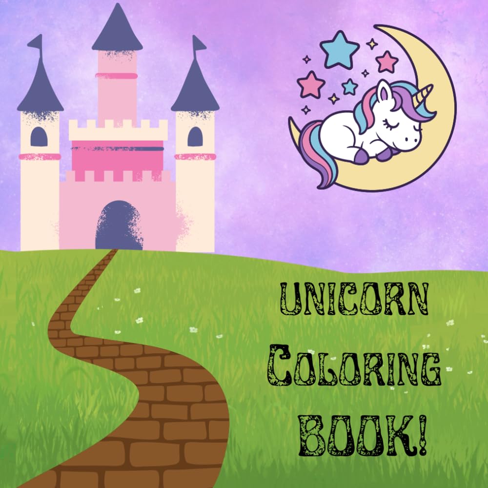 Magical unicorn coloring book: Fun For Everyone