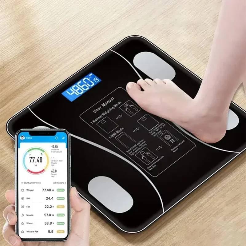 Mann Mart‚Smart Bluetooth Body Fat Scale: Accurate Weight & Composition Analysis via App Sync-image-24