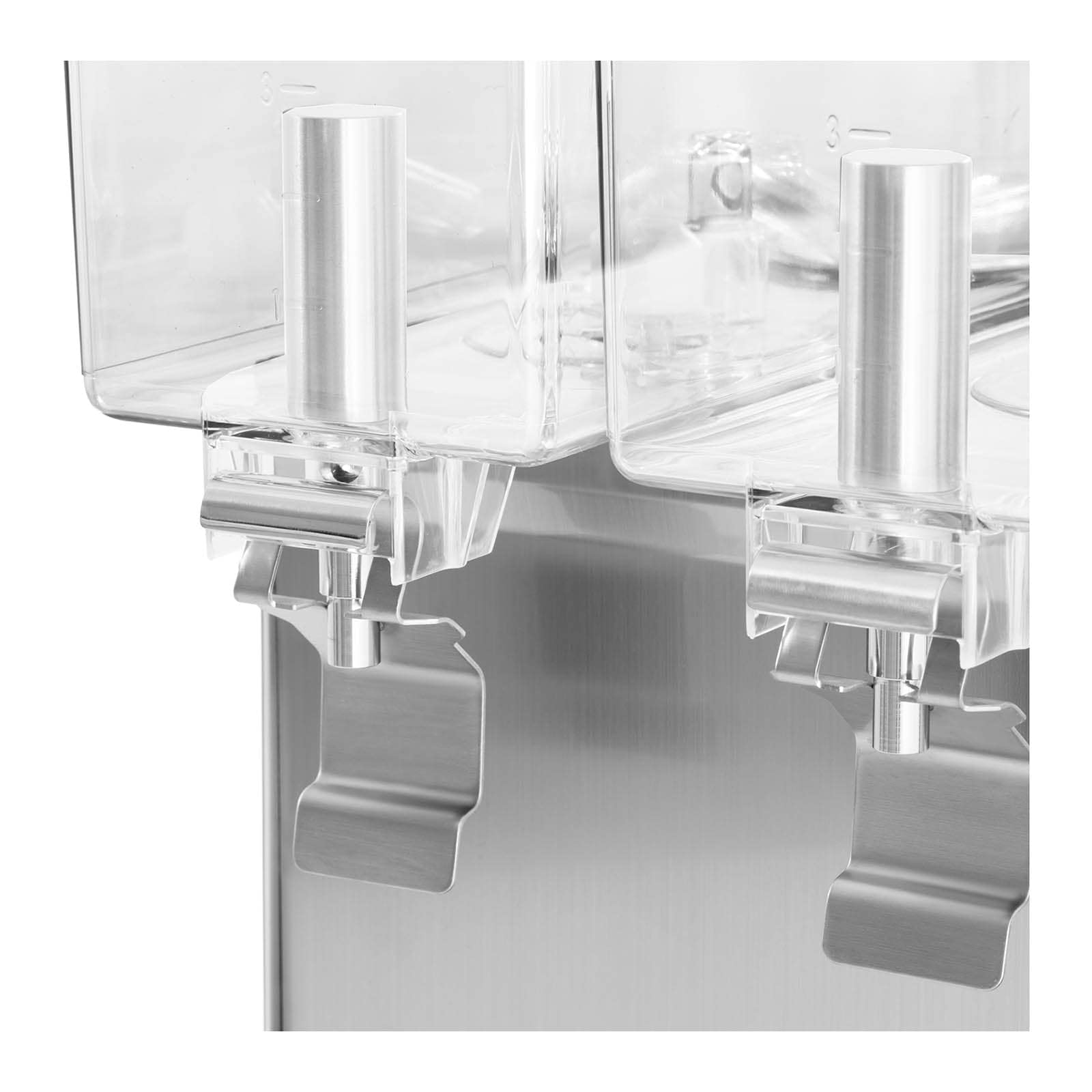 Royal Catering Dispensador de Zumo y Bebidas Frías RC-JDD03 (Capacidad: 3 x 10 L, Potencia: 320 W, Funciones: enfriar, mezclar)