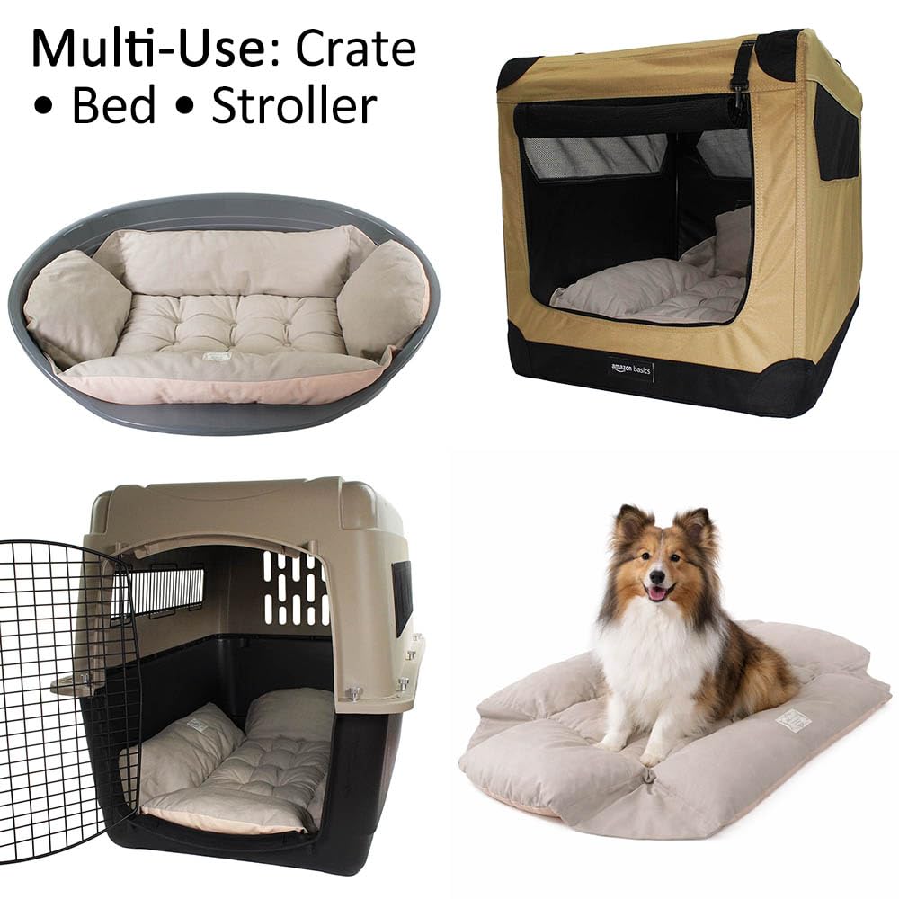 Amazon | Helen's Via マルチフィット クレートクッション 犬用ベッド
