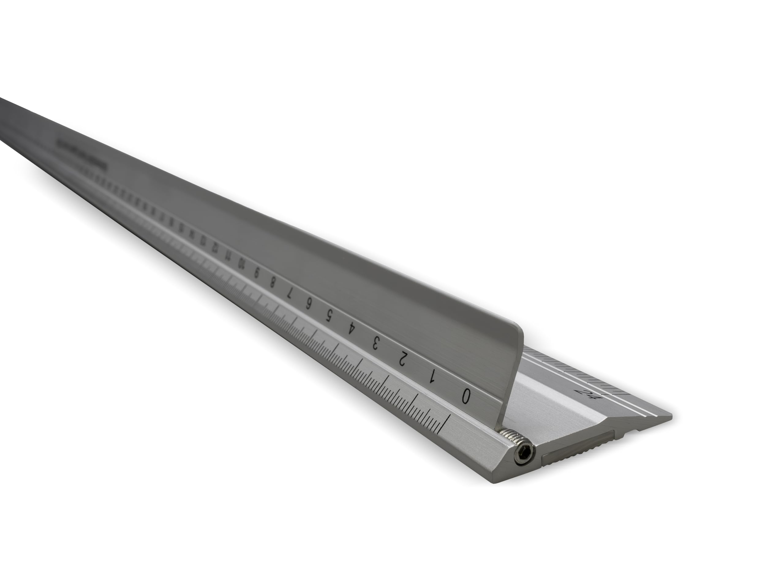Hahnemühle Schneidlineal, Aluminium, 60cm lang für präzise Schneidarbeiten und kreative Projekte