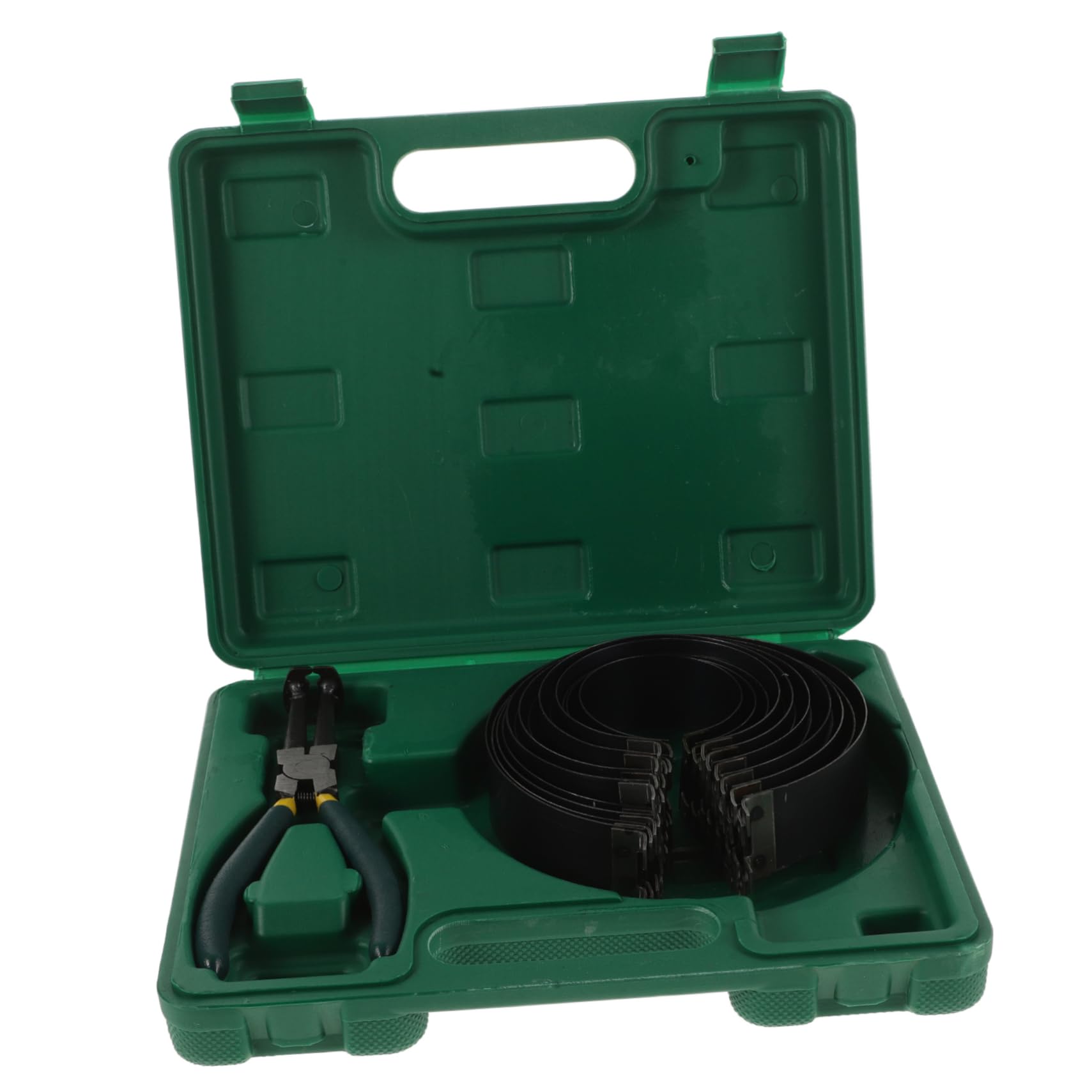 PRETYZOOM Kit Pinze per Fasce Elastiche Pistone, Utensile in Acciaio per Manutenzione Motore Auto, per Meccanici e Riparazioni