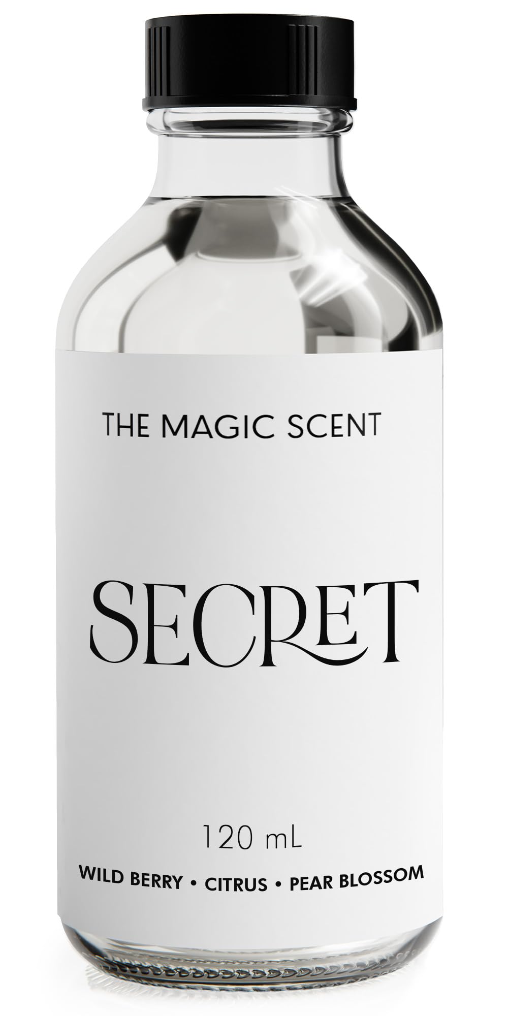 The Magic Scent Oli segreti per diffusori, HVAC, aria fredda e olio diffusore ad ultrasuoni, oli essenziali per diffusori aromaterapia, olio di rosa e gelsomino, 120 ml