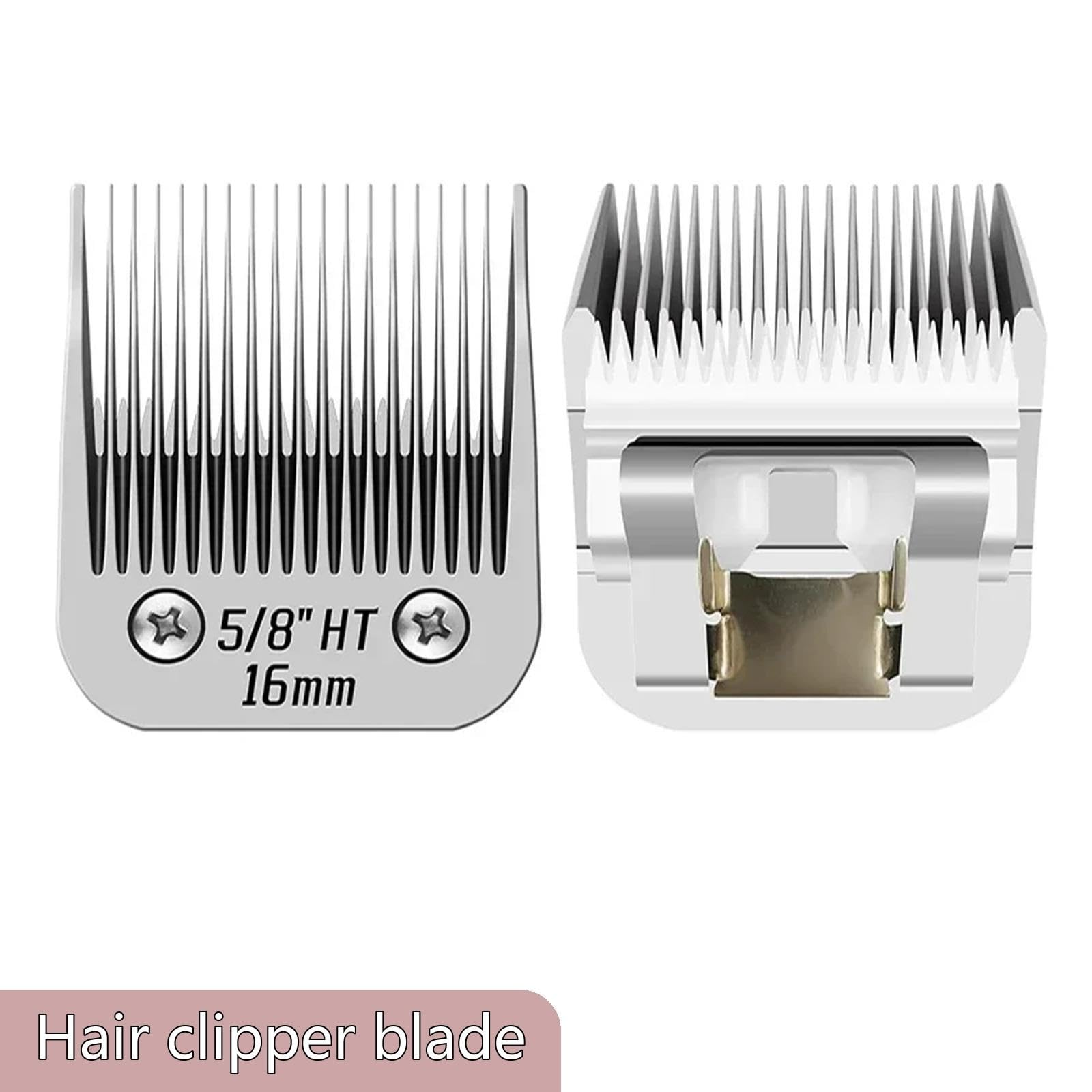 Lama In Ceramica for Animali Domestici Rimovibile Da 5/8" HT, Compatibile Con Andis, AG, AGC, AGP, AGRC, Compatibile Con Wahl, Clipper Serie KM, Dimensioni: 3/4" 16 Mm Senza Intoppi(3FC)