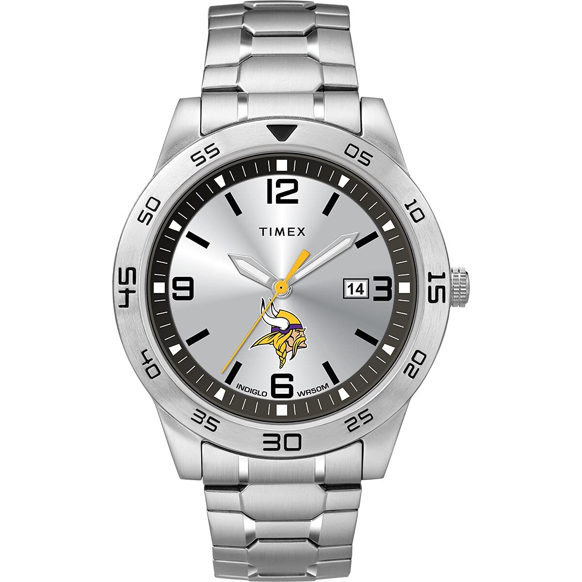 Timex Tribute Men's Citation 42mm Quartz Watch with Stainless Steel Strap