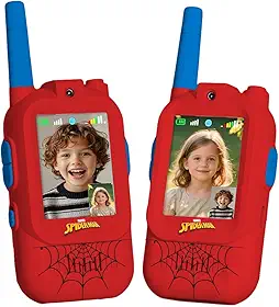 Walkie Talkie com Vídeo Infantil - Homem-Aranha