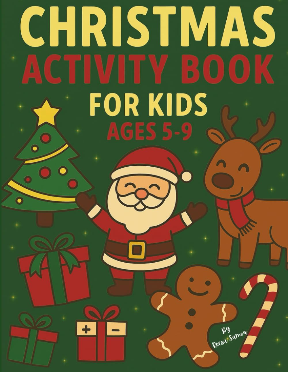 Christmas Activity Book for Kids Ages 5–9