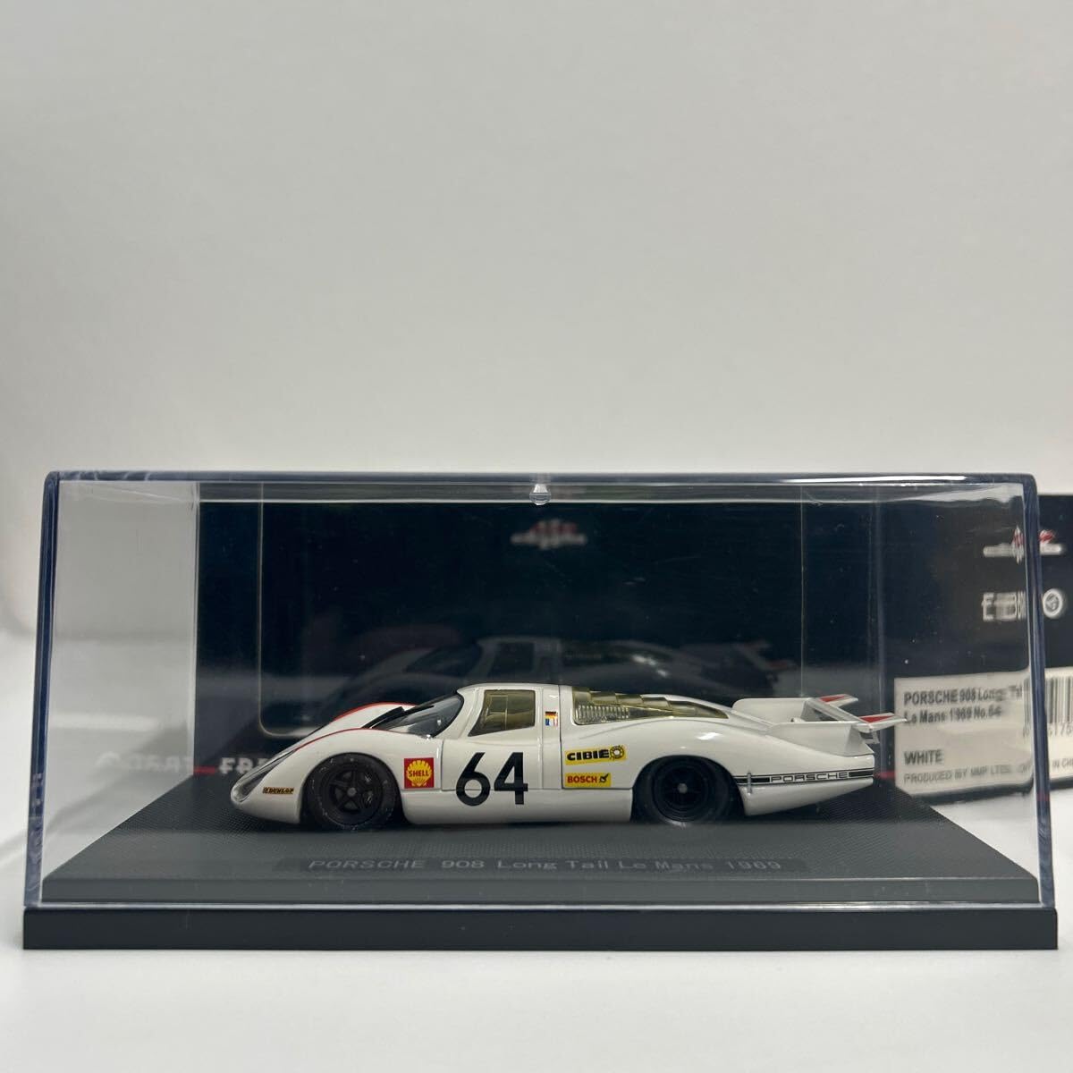 Amazon | EBBRO 1/43 Porsche 908 Long Tail Le Mans 1969#64 エブロ