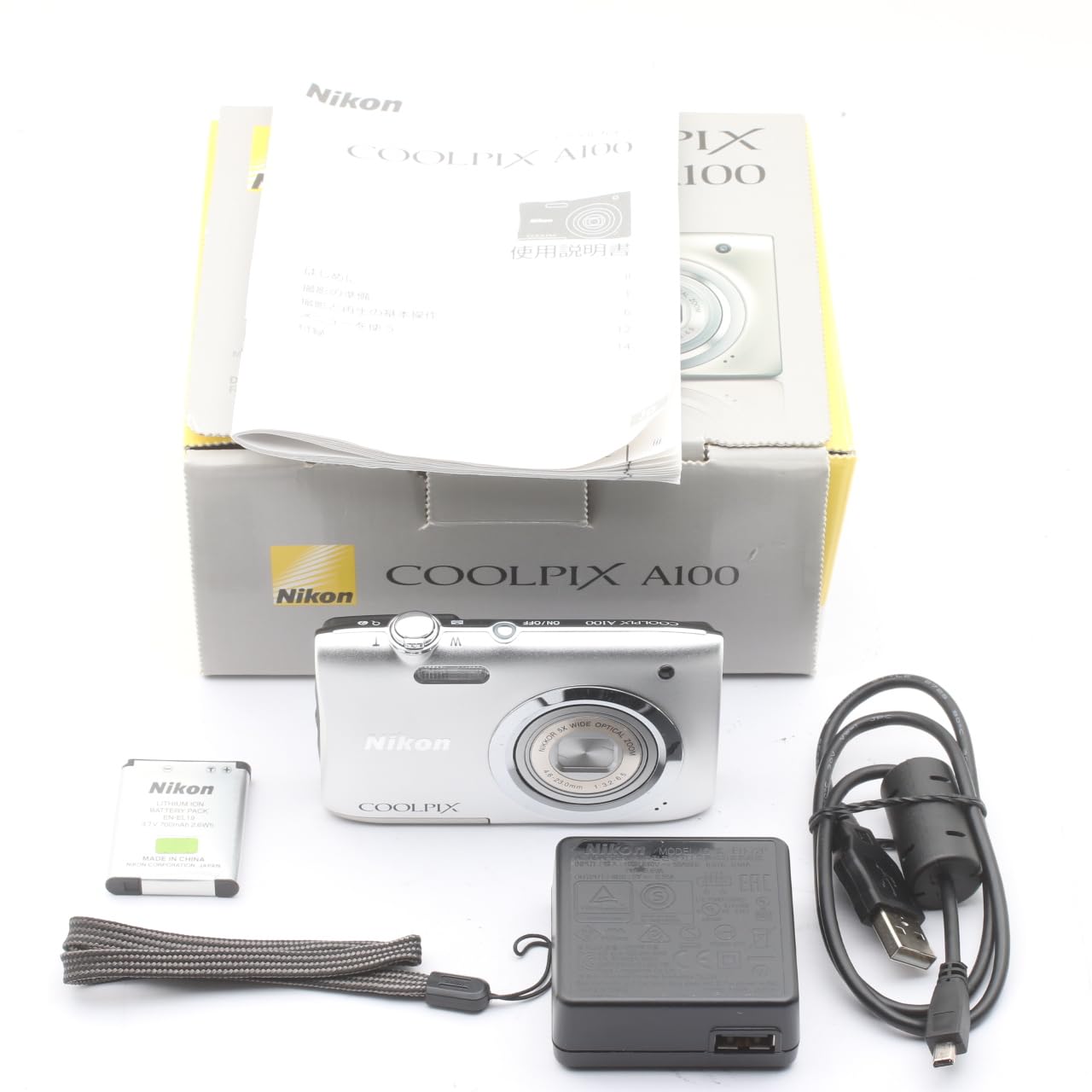 Amazon | 【整備済み品】 Nikon デジタルカメラ COOLPIX A100 光学5倍