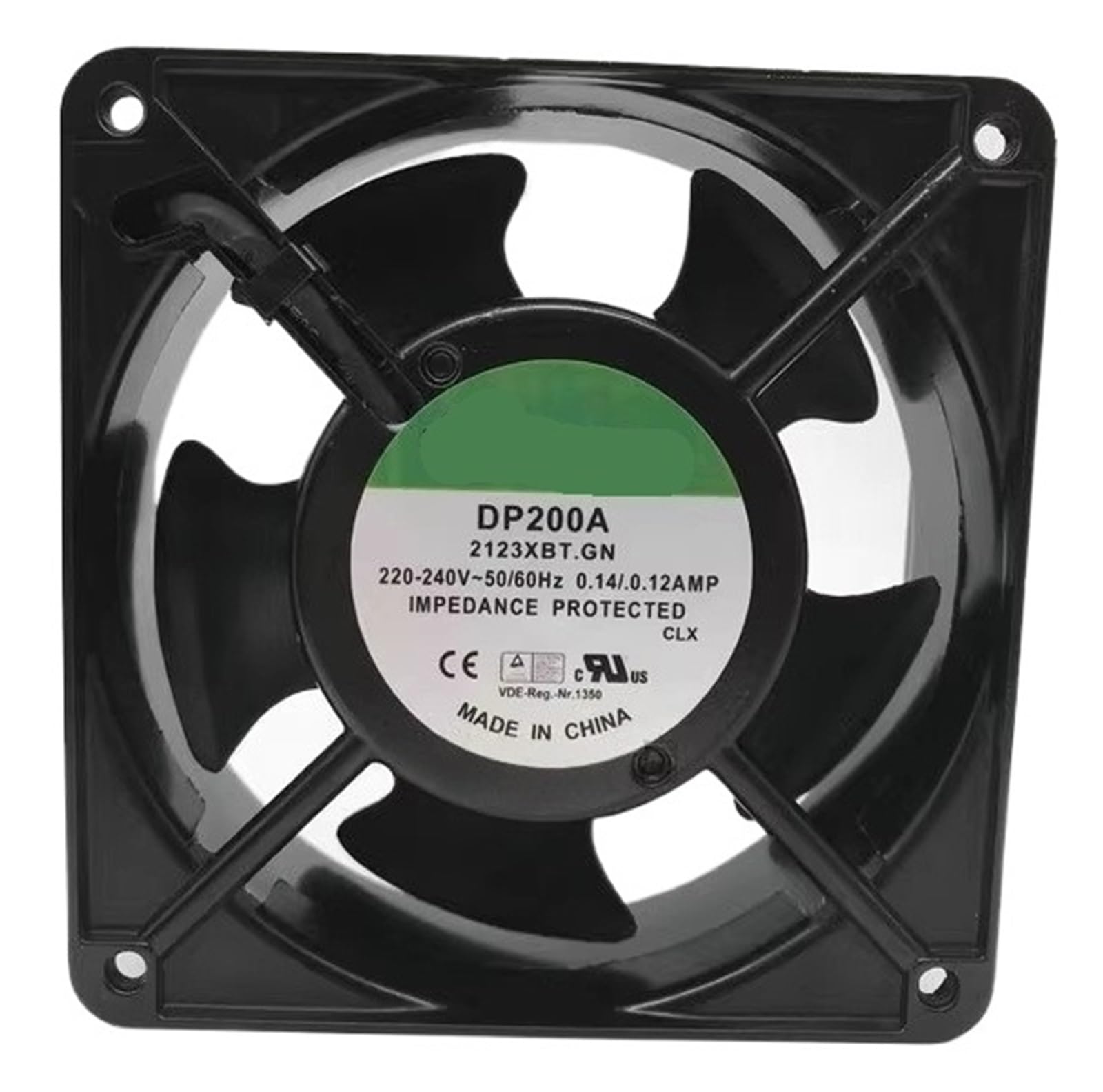 FSBNMNXPQ DP200A P/N 2123XBT.GN 220V 0.14/0.12A 12CM Cooling fan