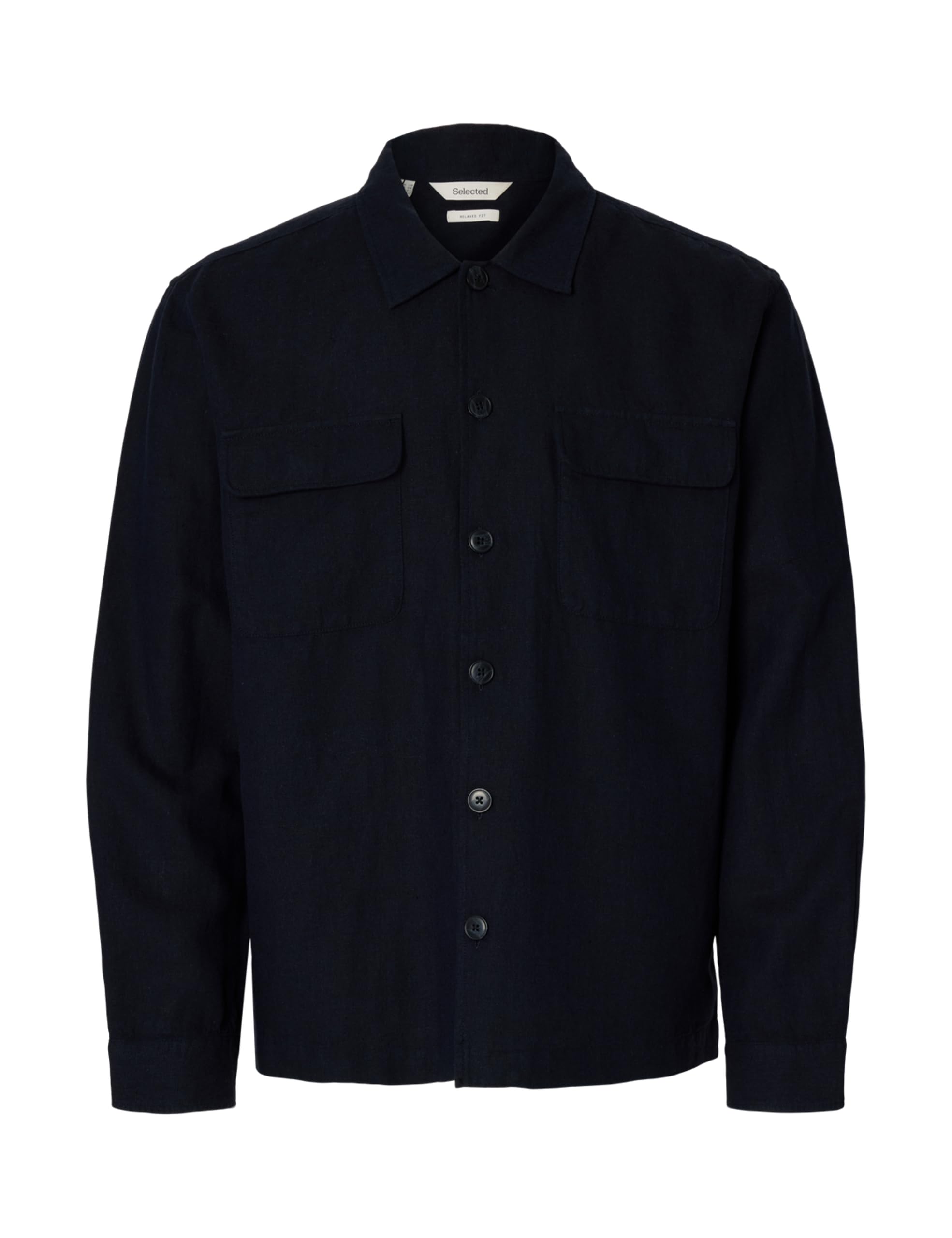 SELECTED FEMME Slh-Leroy Sun Overshirt Ls Noos, Sky Captain, XXL