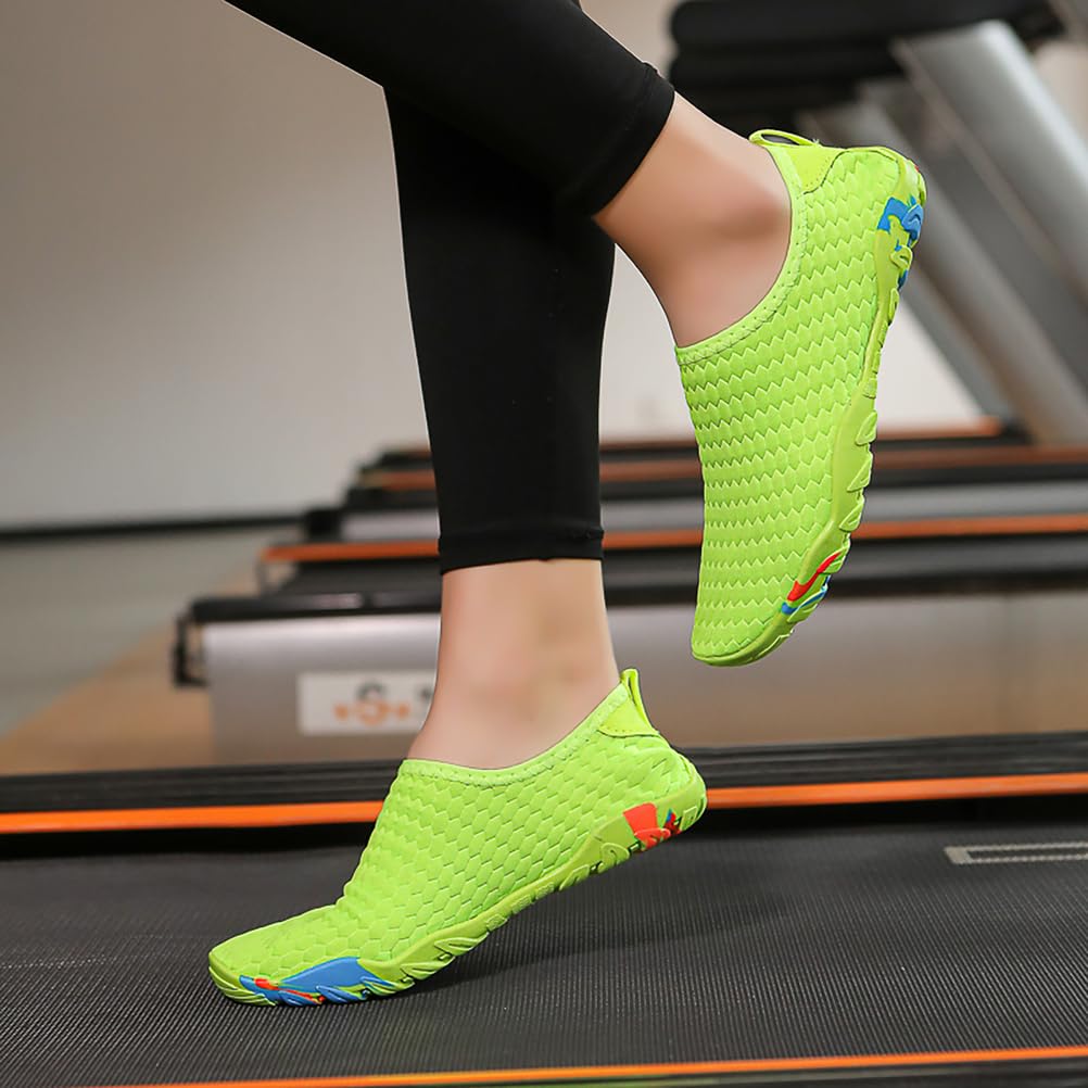 Zapatos Acuáticos para Mujer Hombre, Elásticos Slip-On Secado Rápido Pies Descalzos, Ligeros Transpirables Zapatos de Natación para Playa, Piscina, Surf, Senderismo Acuático, Gimnasio