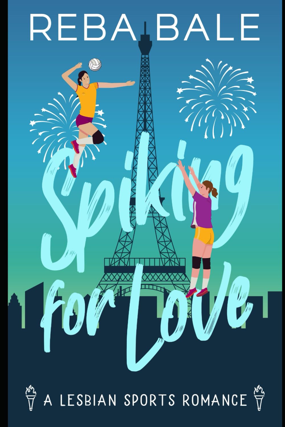 Spiking for Love: A Lesbian Sports Romance (Playing to Win Sapphic Sports Romances)