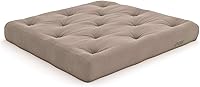 Vista 16 de Nirvana Futons Colchón de futón completo cómodo de 6 pulgadas, caramelo de microfibra - Fabricado en Estados Unidos