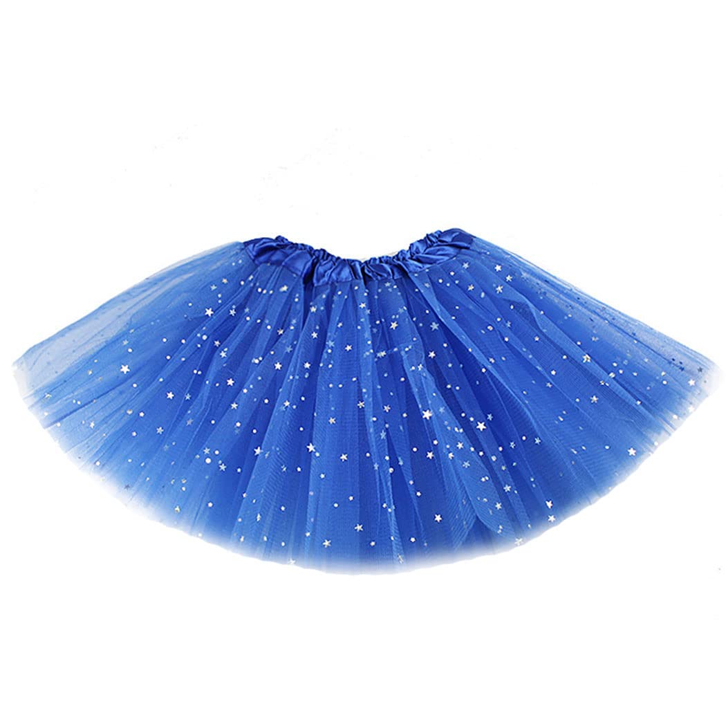 VictrayWomen Ballet Dance Skirts Sequin Tulle Tutu Skirts Sparkly Rave Tutus Party Costume