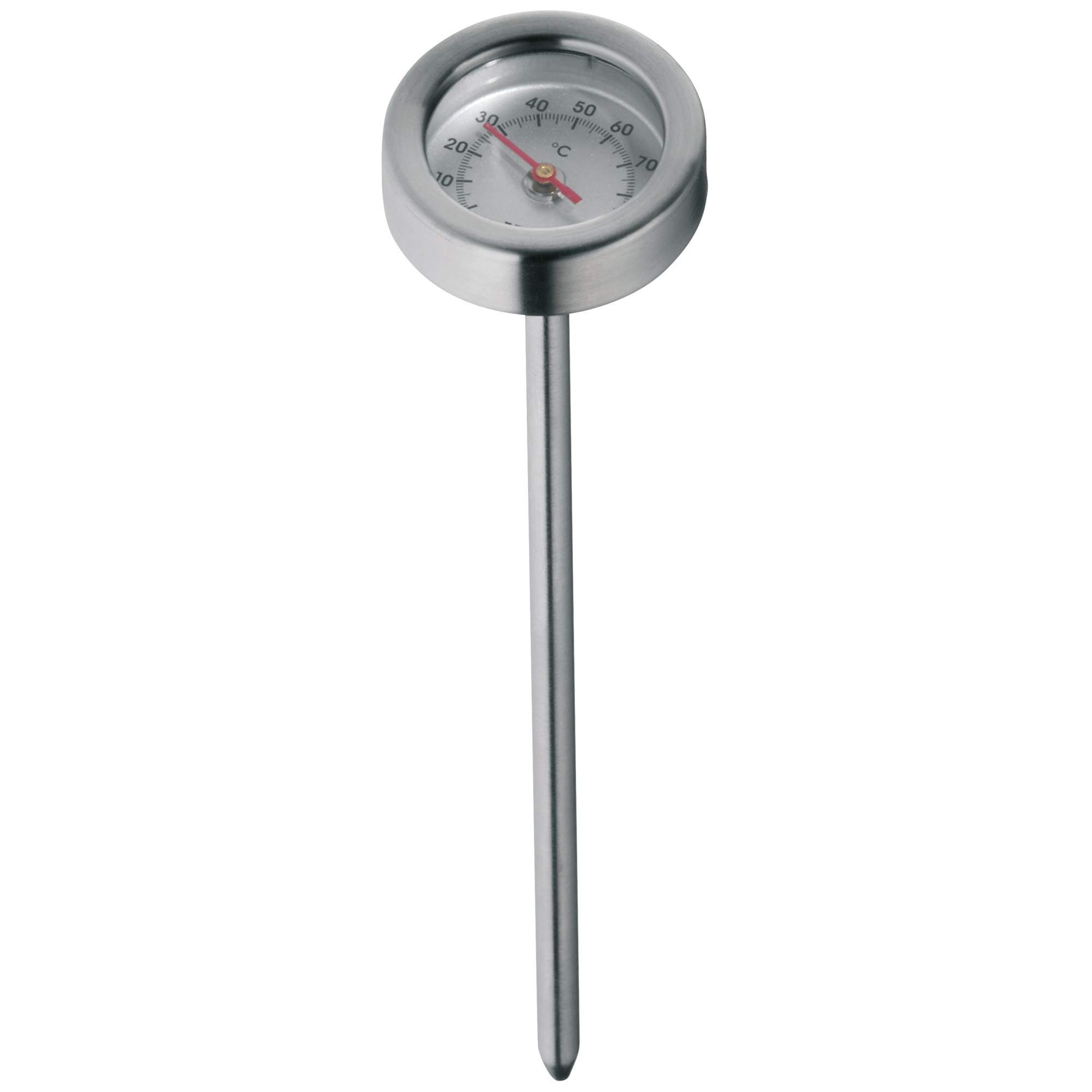Marmite à induction WMF avec affichage de la température 1,5 l, marmite à lait à induction, cuiseur à bain-marie avec insert amovible, acier inoxydable Cromargan