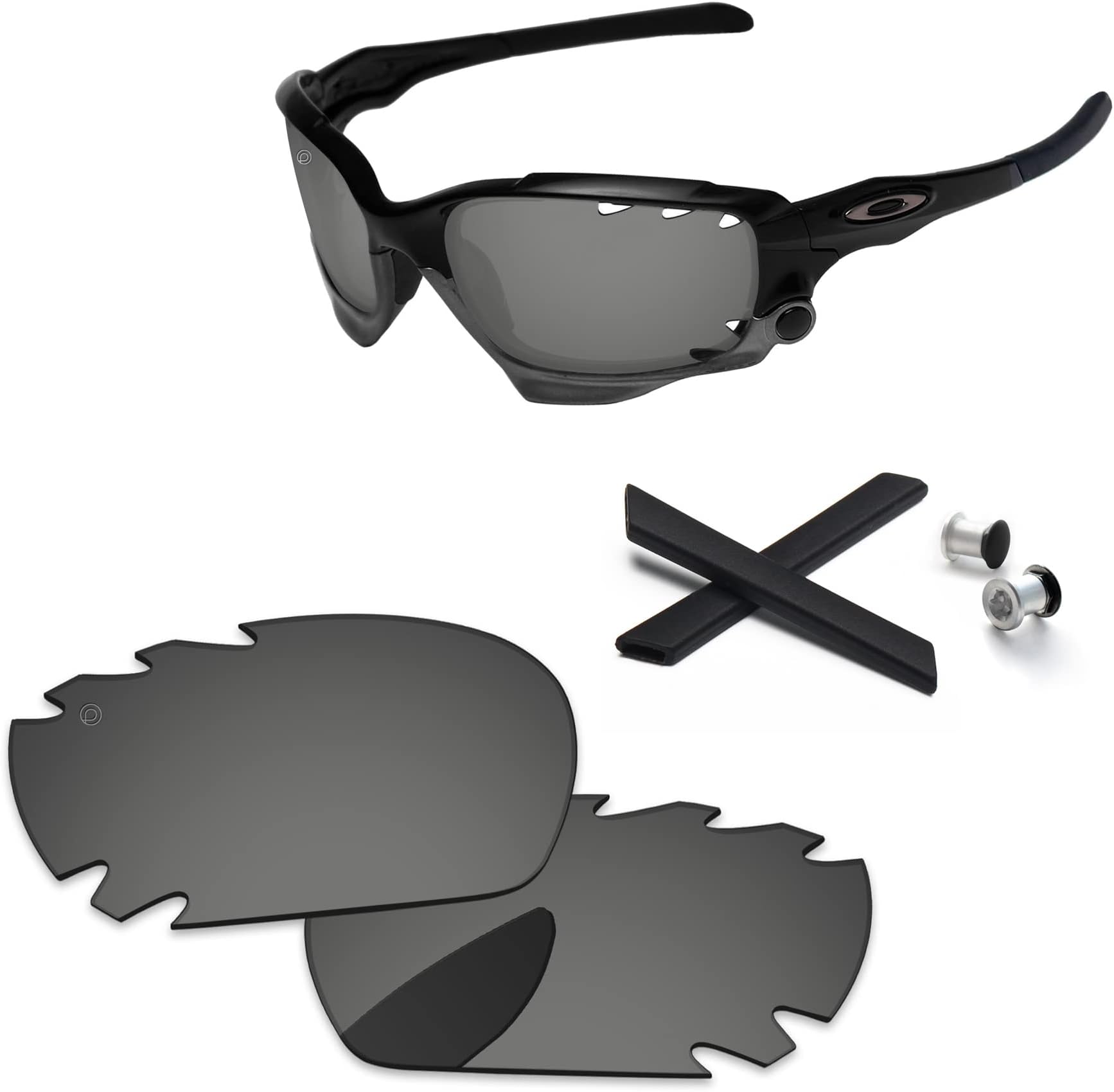 Replacement Lenses for Oakley Racing Jacket 62mm/Jawbone Vented OO9171 62mm Sunglass