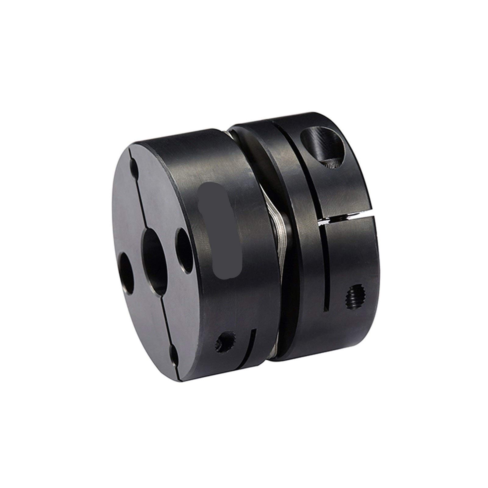 SUOFEILAIMU-PHONE CASE Metal Coupling 45# Steel Single Diaphragm Disk Large Torque Screw for Servo Motor Stepmotor Flexible Coupler (Inner Diameter : D26xL26 (4 12.7))