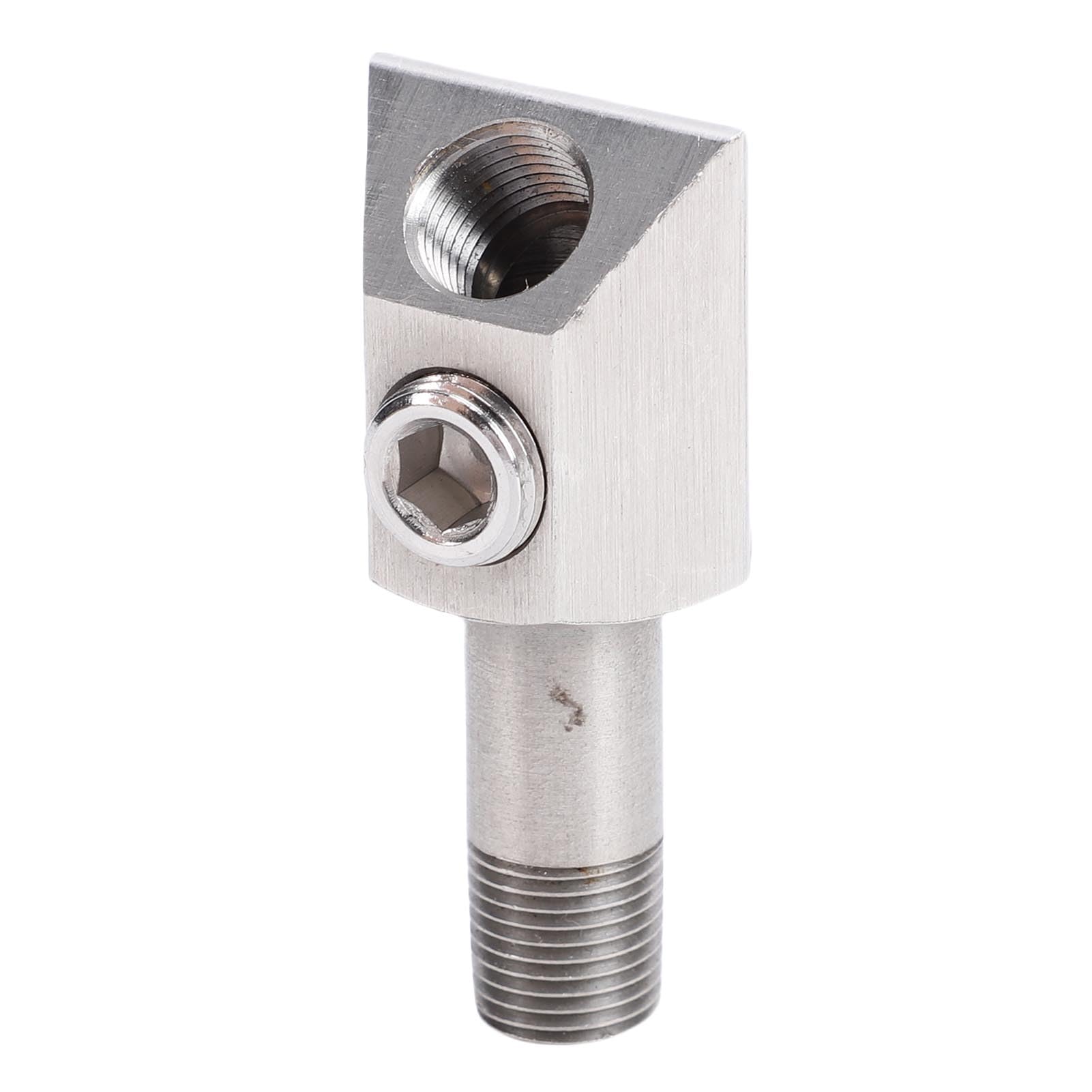 Rengue Adattatore Pressione Olio 1/8-27 NPT Adattatore Filettato Sensore Pressione Olio in Acciaio Inossidabile per ProX21 ProX17 ProX19 con Raccordo a T 1/8 NPT per Manometro