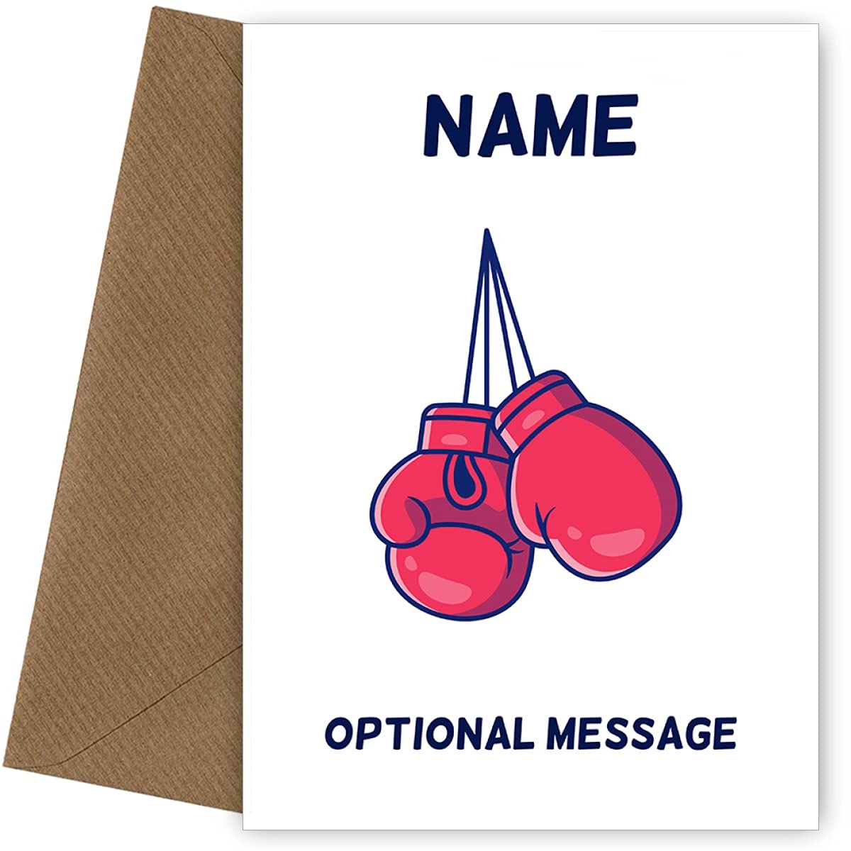 Personalized Boxing Gloves: Custom Name/logo, Synthetic Leather
