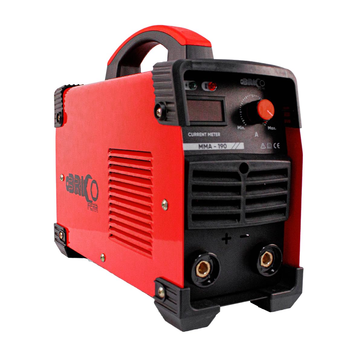 Bricoferr Soldador Inverter 190A - 6100W, Electrodos de 1,6-5,0 mm