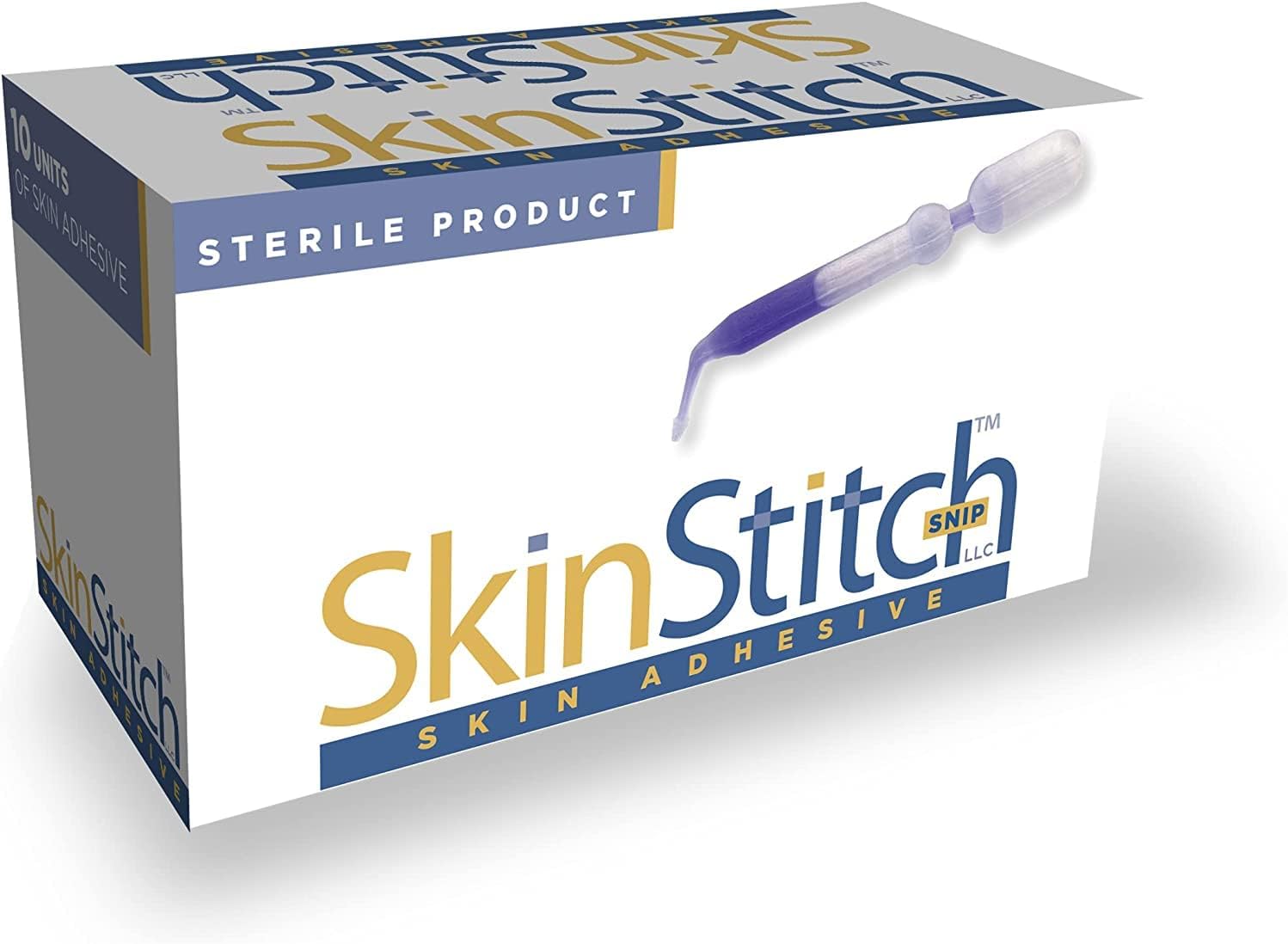 Twist Skin Adhesive for Small Cuts, Scrapes, Burns & Other Irritations Box (10 pcs/Box)