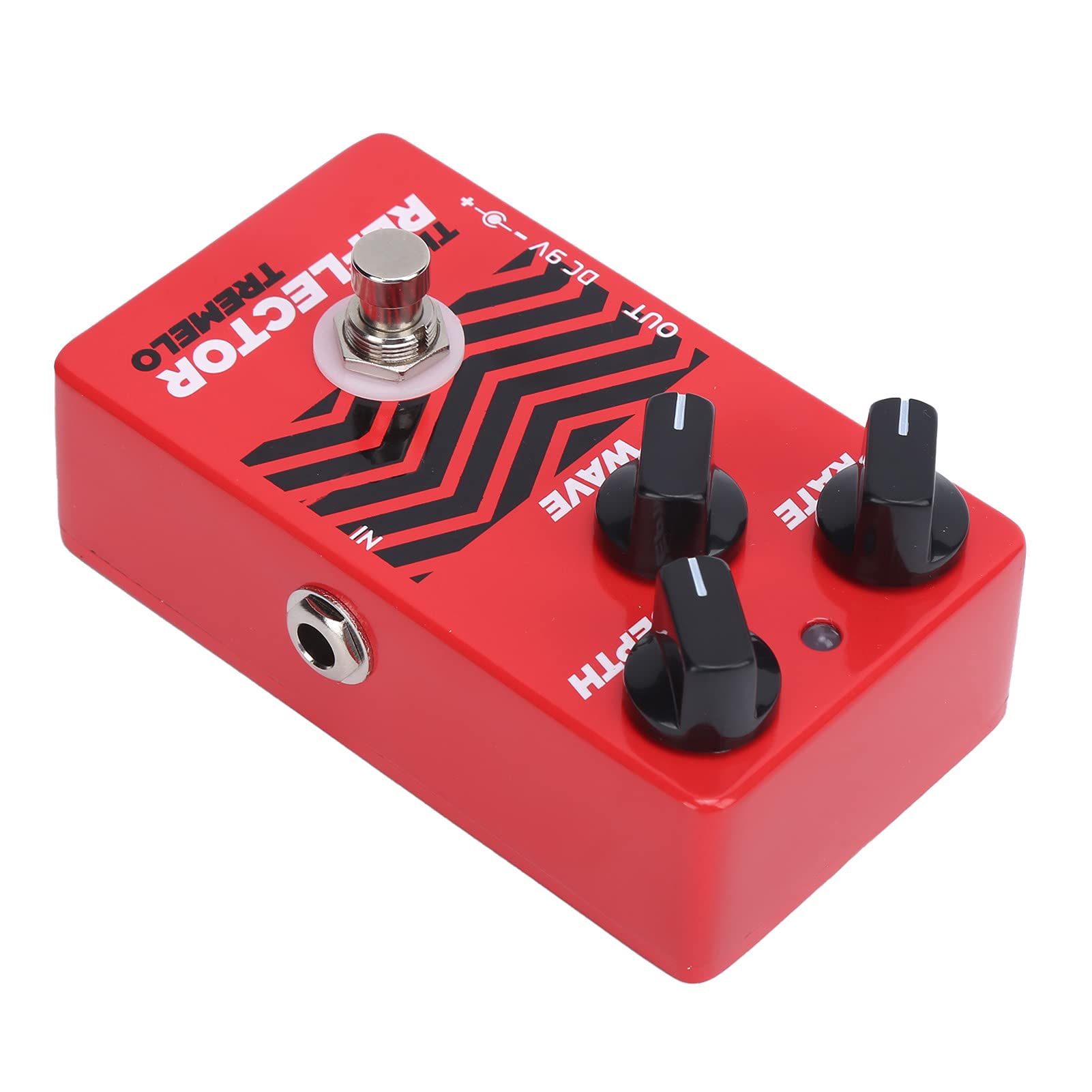 Pedale di Chitarra Effetto di Distorsione Vintage con Circuito Fotoelettrico Suono di Amplificatore Tubo per Chitarristi CP 62 Versatile per Sessioni Live e Registrazioni