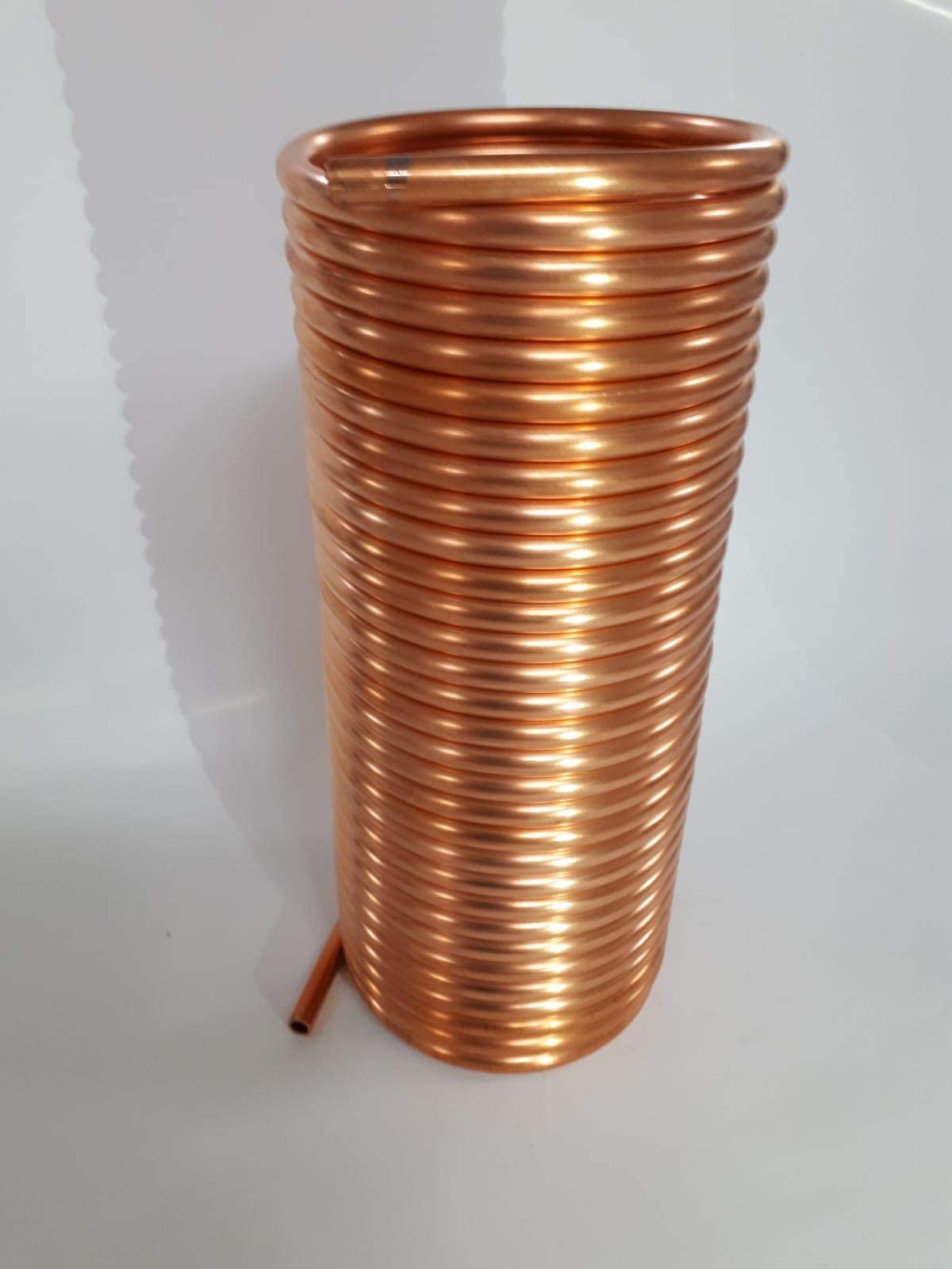 Spirale aus Kupferrohr 10x1mm weich aus 10m mit Ø ca. 13cm (Kupferrohrspirale)