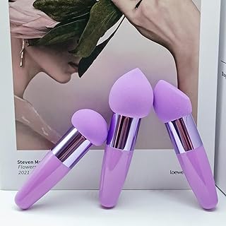 Juego de 3 esponjas de maquillaje de hongos, ...