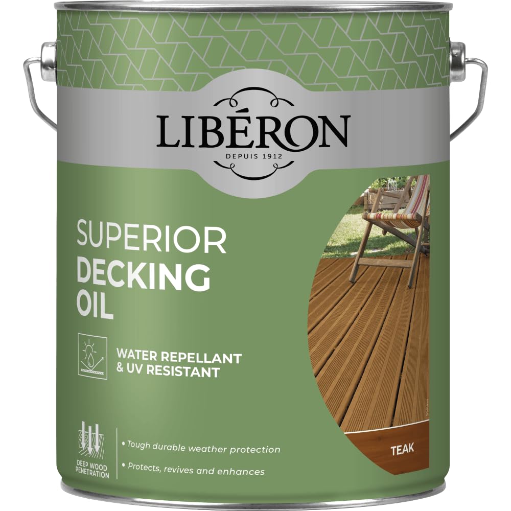 Liberon Decking Oil 5 Litre - Teak