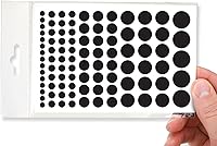 Vista 15 de Cubiertas de vinilo para cámara web/cámara apilables bloqueadas 57 adhesivos para cámara web reposicionables de baja adherencia 3 tamaños Pack