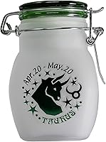 Vista 10 de Signo del zodiaco Escorpio Cuarto Oz (125ml) Frasco de almacenamiento de vidrio hermético y a prueba de olores, 3.25' (Signo de astrología Escorpio)