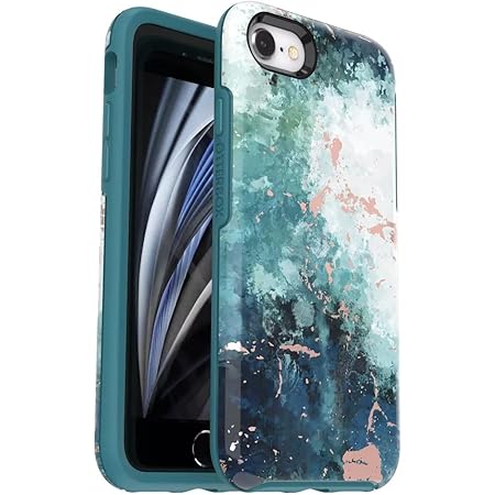 OtterBox Symmetry Case For IPhone SE/8/7 - Saltwater Taffy Pink & Blue Design