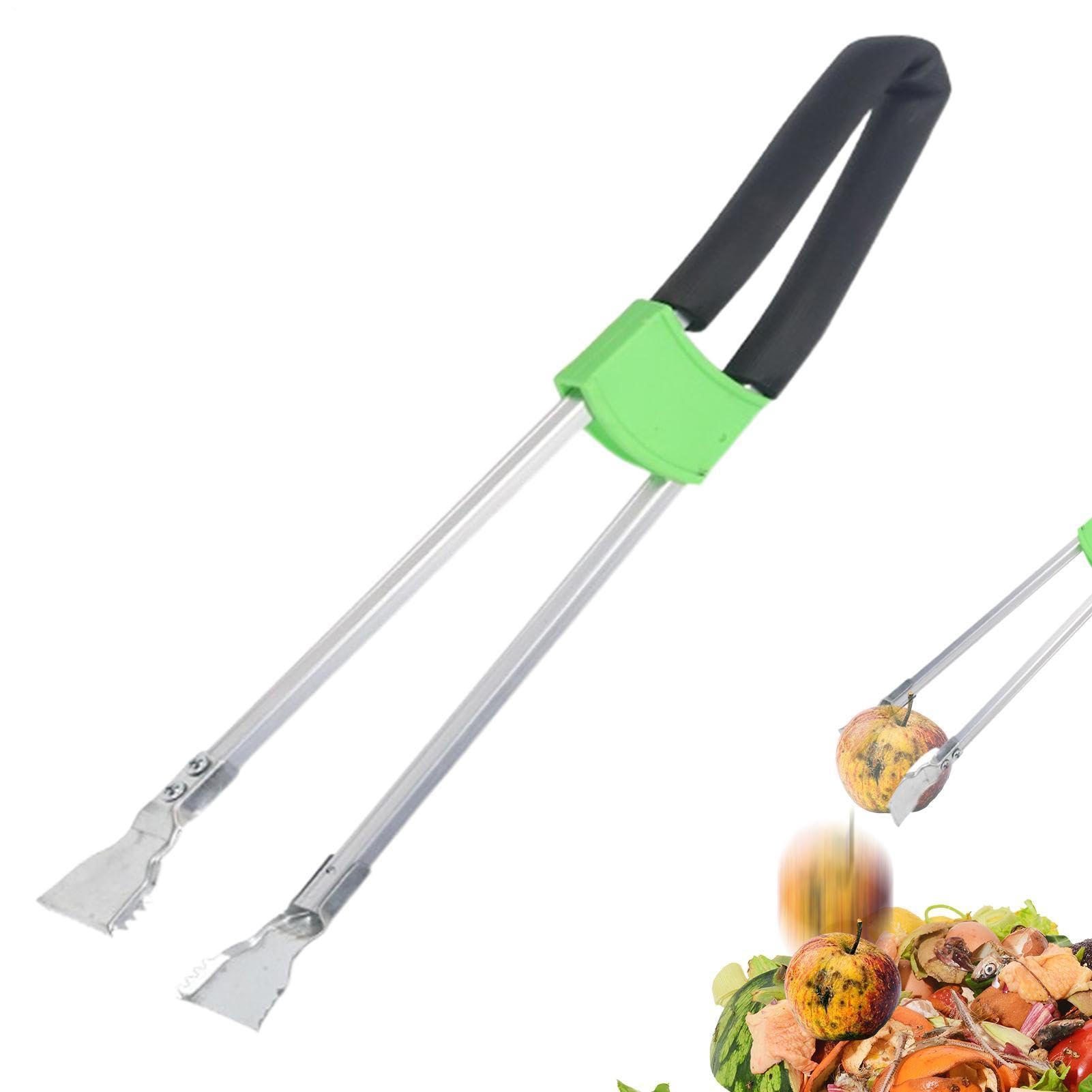 Pinza de alcance recolectora de basura para hogar exterior garaje y botellas 8