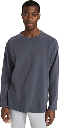 Calvin Klein underwear Men's Modern Cotton Lounge Long Sleeve Crew Neck Top