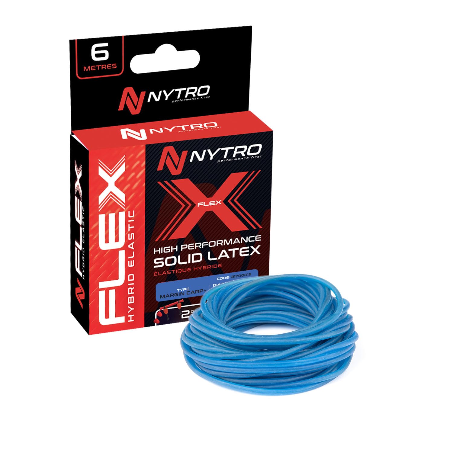Nytro Flex Hybrid Elastic | Size 18-20 2.6mm 6m | Bright Blue