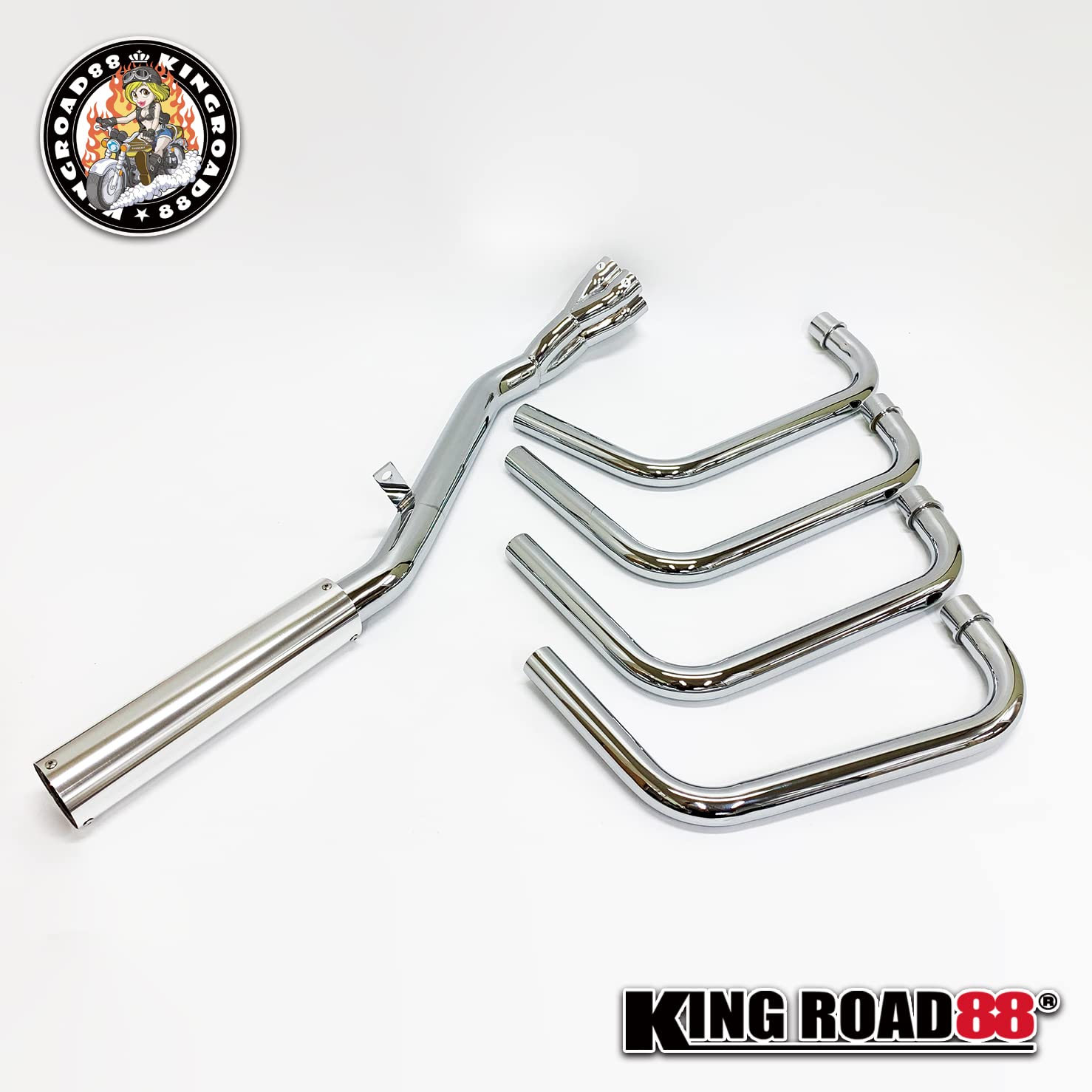 Amazon | King Road 88 ゼファー400 マフラー ZR400C KingRoad88 Amazon | King Road 88 ゼファー400 マフラー ZR400C KingRoad88