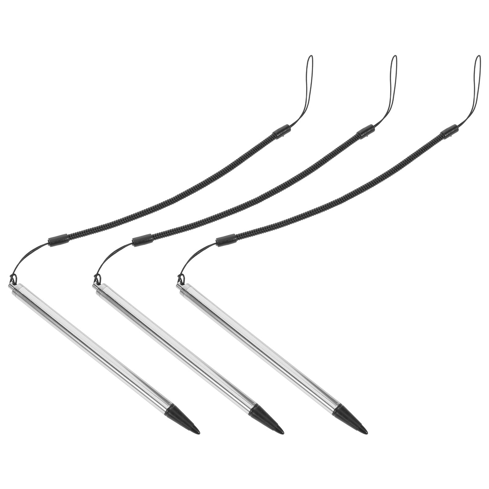 HOMSFOU 10pezzi Penna Stilo Touchscreen Resistiva da Adatto per Tablet e Cellulare con Corda Molla Anti-perdita per Scrittura Digitale e Disegni Precisi su Schermi Capacitivi e Resistivi