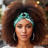 Fashband Diademas Boho Cinta elástica de flores para el pelo Accesorios de yoga para el pelo para mujeres y niñas